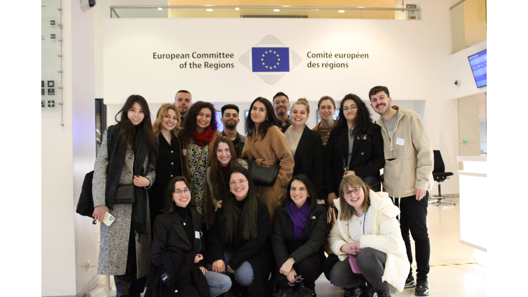 Los estudiantes del Máster en Política Internacional han realizado un viaje de estudios a las Instituciones Europeas en Bruselas.  